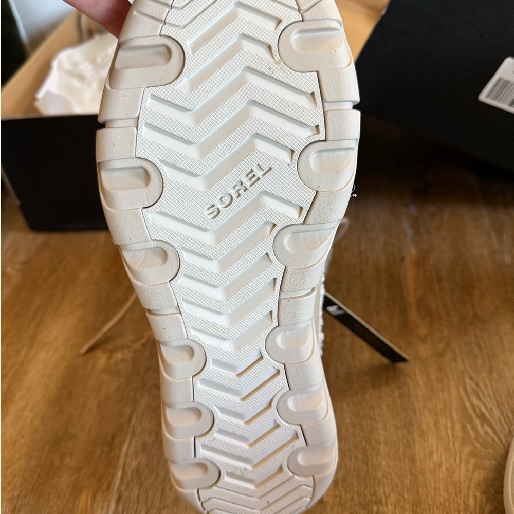 Sorel Winter Boots in Cream and Tan - Picture 6 of 6